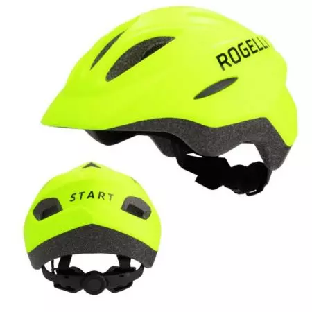 Kask dziecięcy Rogelli Start żółty M - 351065-3