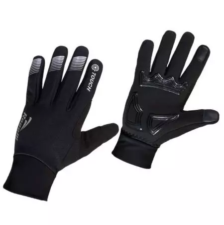 Rękawiczki rowerowe Rogelli Tocca czarne XXL - 006.119-6