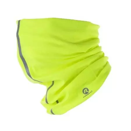 Komin chusta wielofunkcyjna Rogelli fluor żółta - 009.119