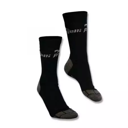 Skarpetki rowerowe Rogelli Wool czarne M - 007.050-1
