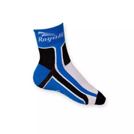Skarpetki rowerowe Rogelli RCS-03 Coolmax niebieskie M - 007.115-3