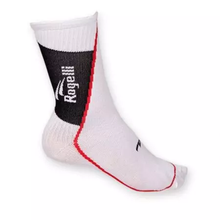 Skarpetki rowerowe Rogelli RCS-02 Thermocool białe M - 007.122-3 - 007.122-3