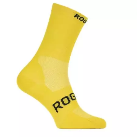 Skarpetki rowerowe Rogelli RCS-08 żółty M - 007.144-3