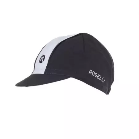 Czapka Rogelli Retro czarno biała - 009.966
