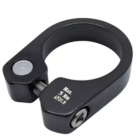Zacisk sztycy siodełka śruba 31.8 mm czarna - HJC056A.318
