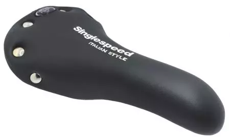 Siodełko rowerowe Selle Monte Grappa Singlespeed Italy z nitami czarne