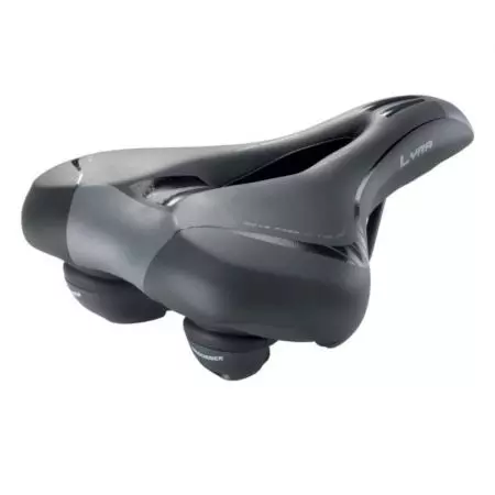 Siodełko rowerowe Lyra Plus czarne - 6255/PLUS