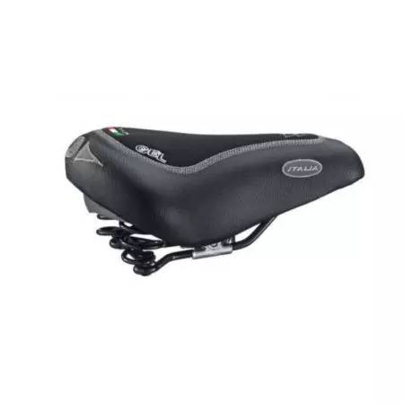 Siodełko rowerowe Bravo Gel czarne - 1081