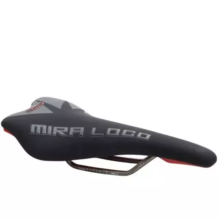 Siodełko rowerowe BMG Miraloco czarne - BMG-S003