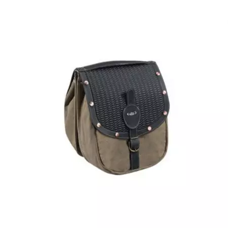 Sakwa rowerowa na bagażnik British czarna - 0026/SC-NE