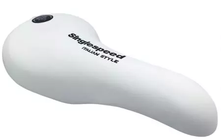 Siodełko rowerowe Selle Monte Grappa Singlespeed Italy białe