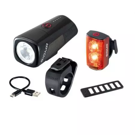 Lampki rowerowe Sigma Buster 400 + RL80 - 19630