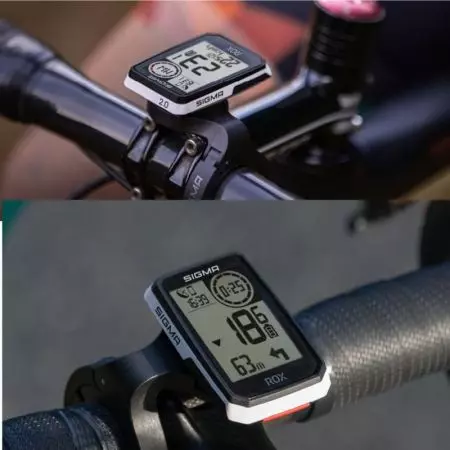 Licznik rowerowy Sigma ROX 2.0 biały - X1051 - X1051