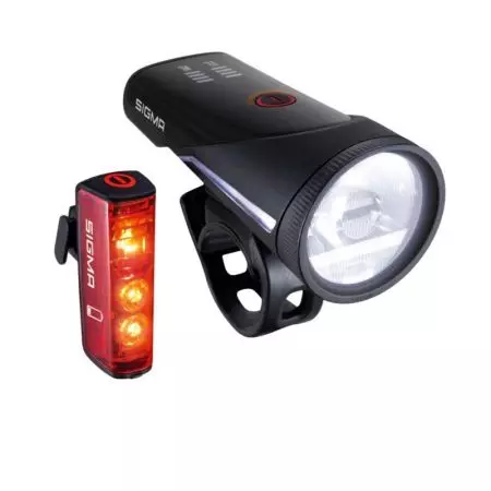 Lampki rowerowe Sigma Aura 100 + Blaze Link - 17950