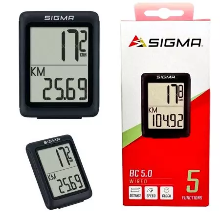 Licznik rowerowy Sigma BC 5.0 WR - X5210