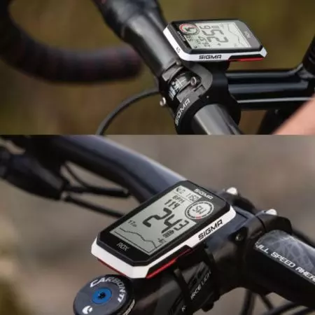 Licznik rowerowy Sigma ROX 4.0 biały Zestaw sensorów - X1065 - X1065