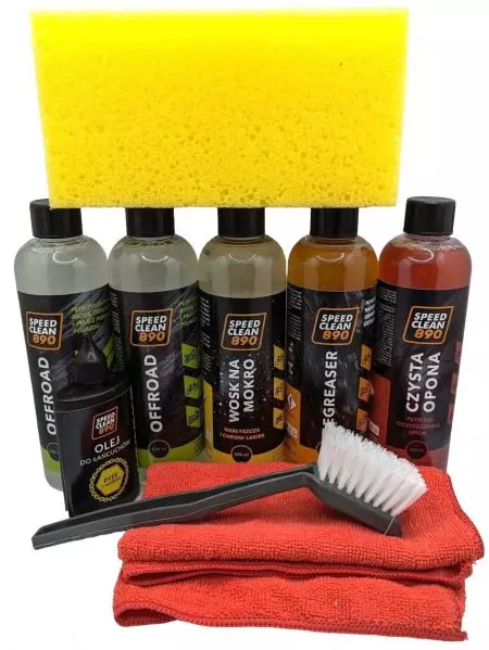 Zestaw do mycia i pielęgnacji Speedclean890 - SCZES1