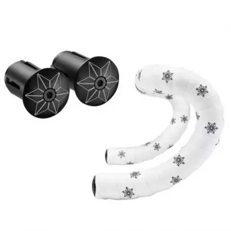 Owijka kierownicy Supacaz Super Sticky Galaxy biało czarna