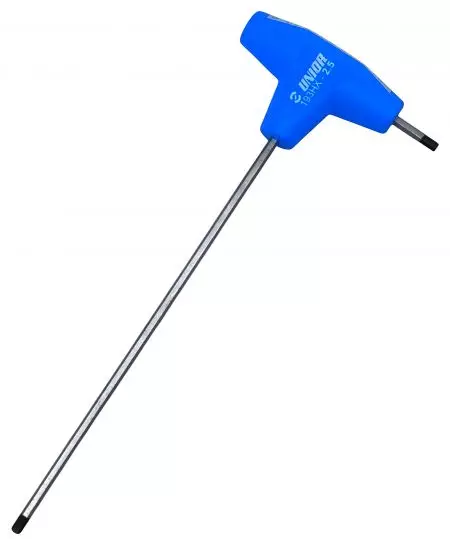 Klucz imbusowy 2.5 Unior uchwyt T - 607161