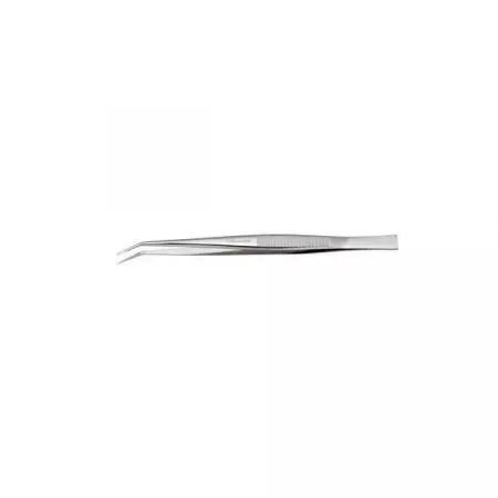 Pęseta odgięta Unior z wąską końcówką 165mm - 619284