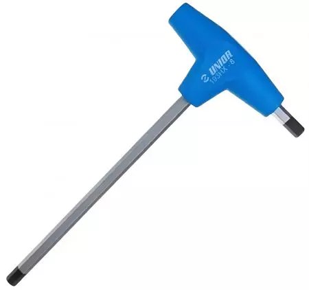 Klucz imbusowy 8 Unior uchwyt T - 607169