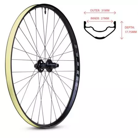 Koło rowerowe WTB Proterra i27 29" tył 148x12 32 6 śrub Sram - W045-0222