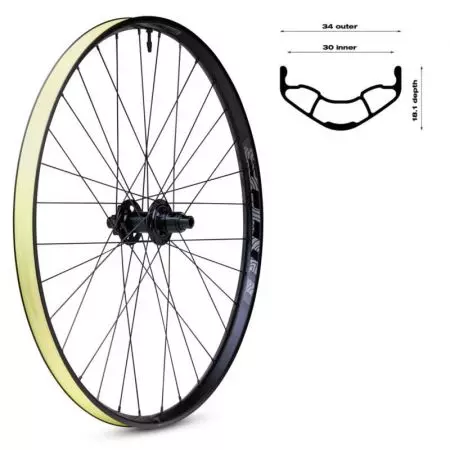 Koło rowerowe WTB Proterra i30 29" tył 142x12 32H IS Sram - W045-0234