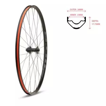 Koło rowerowe WTB Proterra i23 700 tył 142x12 28 6 śrub Sram - W045-0213