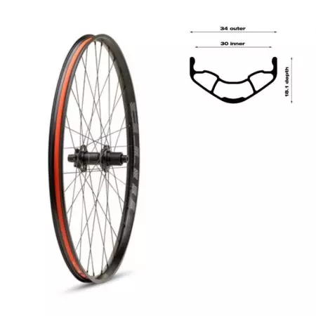 Koło rowerowe WTB Proterra i30 29" tył 148x12 32H IS SMS - W045-0237