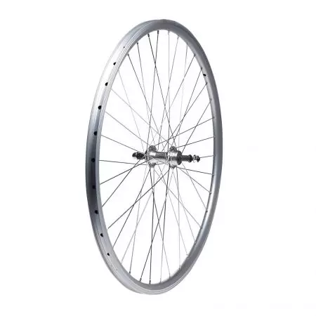 Koło 24" tył wolnobieg stożek O-srebrna/P-srebrna - K24-TW-S-SS - K24-TW-S-SS