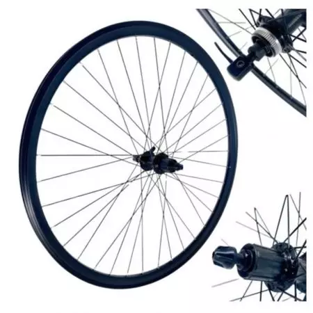 Koło rowerowe 28" tył kaseta CenterL  QR O-cz/P-cz SHIMANO