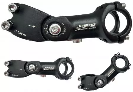 Wspornik kierownicy mostek JB-8211F 31.8mm czarny 105 - JB-8211F105