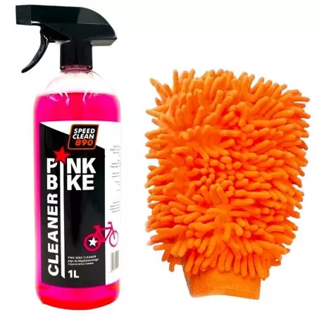 Płyn do mycia rowerów Speedclean 1L + rękawica - SCPIN1