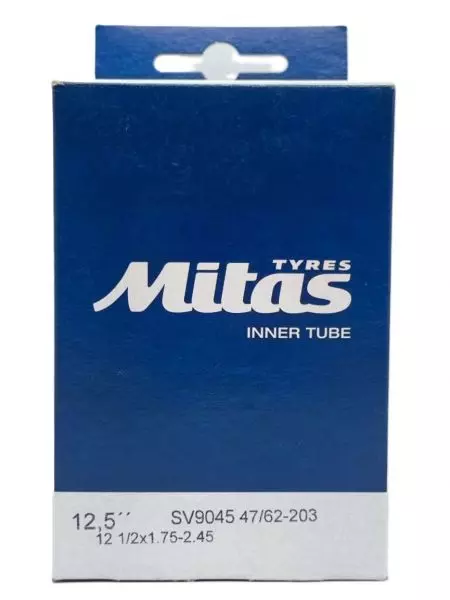 Dętka rowerowa Mitas 12 1/2x1.75-2.45 47/62-203 SV90/45 - 12SSV9045