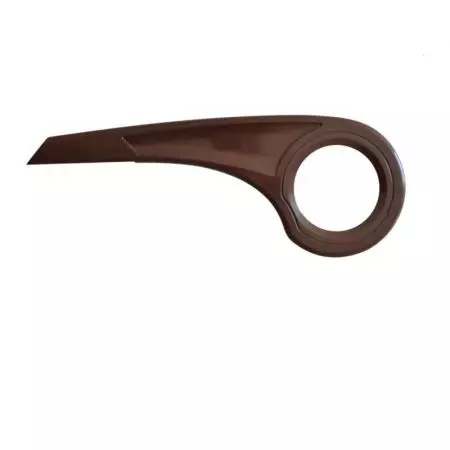 Osłona łańcucha polipropylen ciemny 36 - 40T brąz - KR0016