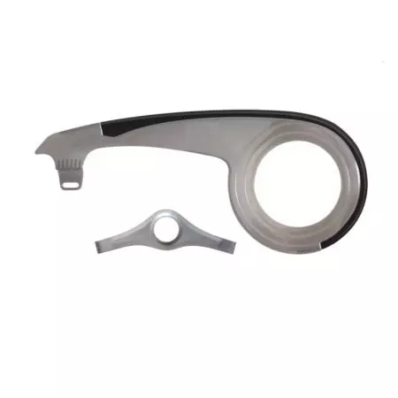 Osłona łańcucha poliwęglowa czarna - KR0002