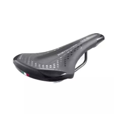 Siodełko rowerowe Menador czarno srebrne - 3400-GR