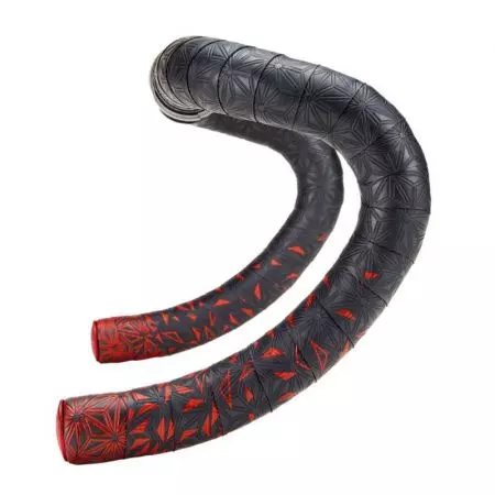 Owijka Supacaz Super Sticky Fadew czarno czerwona - BT-59