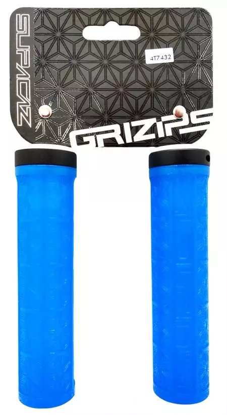 Chwyty Supacaz LOCK-ON niebieskie - GR-02