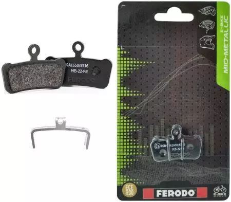 Okładziny hamulcowe rowerowe Ferodo E-bike półmetaliczne FBP004FE GUIDE R G2 - FBP004FE
