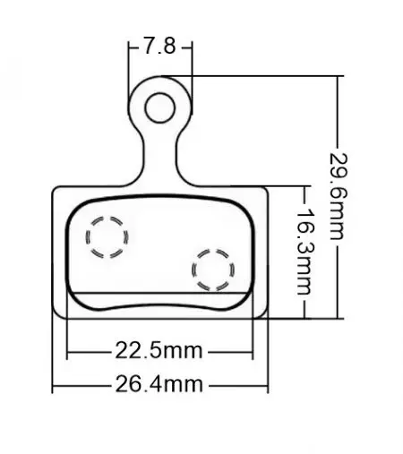 Okładziny hamulcowe rowerowe Ferodo E-bike FBP009FE - FBP009FE