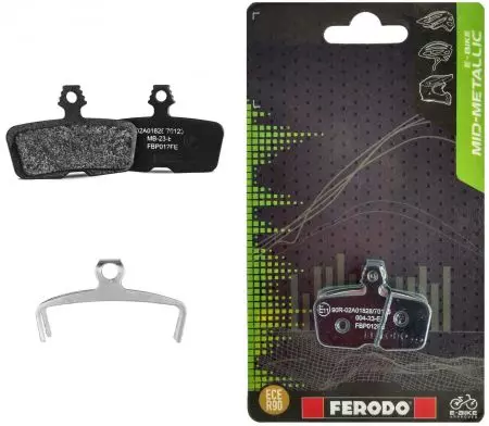 Okładziny hamulcowe rowerowe Ferodo E-bike półmetaliczne FBP012FE CODE R DB8 - FBP012FE