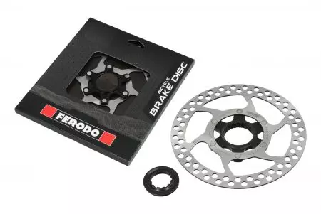 Tarcza hamulcowa rowerowa Ferodo Road 160mm CL aero - FBD0012CL