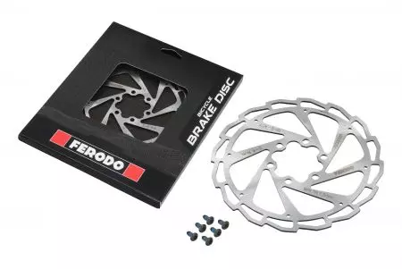 Tarcza hamulcowa rowerowa Ferodo MTB 140mm IS - FBD0006R