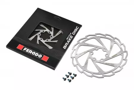 Tarcza hamulcowa rowerowa Ferodo MTB 160mm IS - FBD0007R