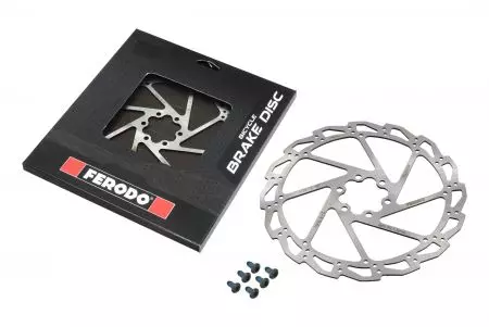 Tarcza hamulcowa rowerowa Ferodo MTB 180mm IS 2.0mm - FBD0009R