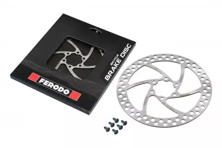 Tarcza hamulcowa rowerowa Ferodo Road 160mm IS aero - FBD0013R