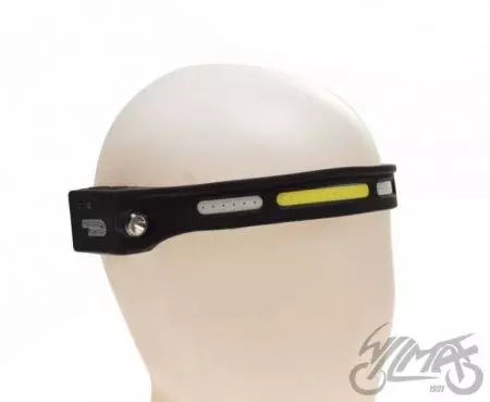 Latarka czołowa boczna COB+XPG IPX4 USB-C - AA2550 