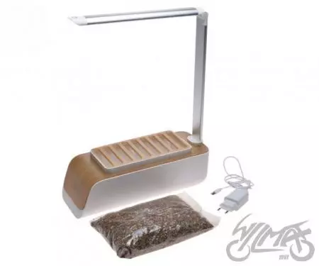Kiełkownica do uprawy roślin z lampą + wermikulit - AA25560 