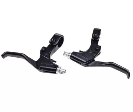 Dźwignia hamulca rowerowa V-brake 2 palce alu - AWR0246B